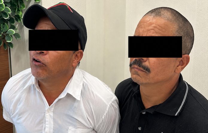 Detienen a dos guardias por presunto robo de oro, plata y efectivo en plaza comercial de San Pedro