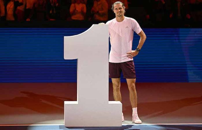Alexander Zverev alcanza la cima del tenis mundial y será el nuevo número uno de la ATP